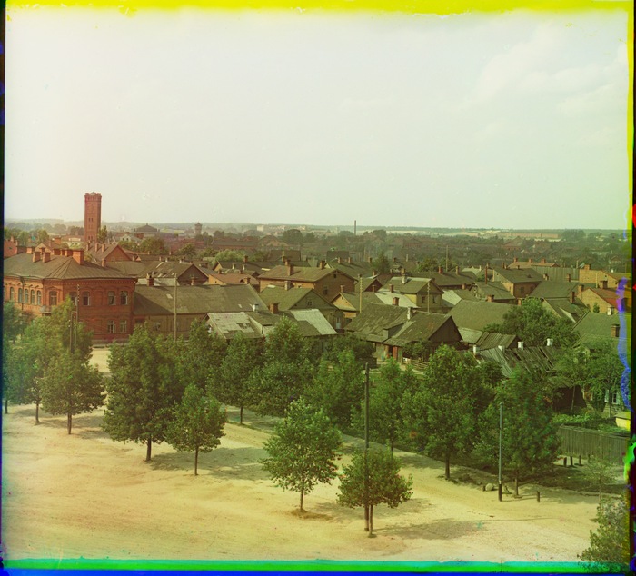 г. Двинск. Вид с юго-востока с колокольни военного собора