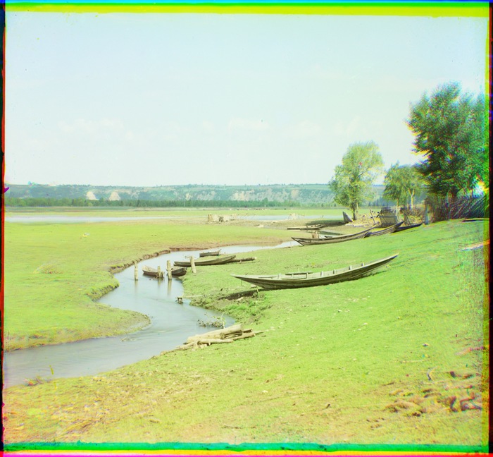 Речка Разсошка, впадающая в р. Чусовую у села Верхние Городки