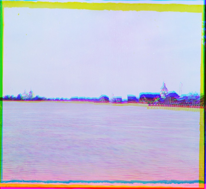 Вид на Крохино с плотины Императрицы Марии Федоровны