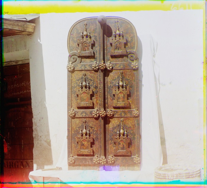 Царские врата 1652 года. Муз. описи N 1591. В Ростовском музее