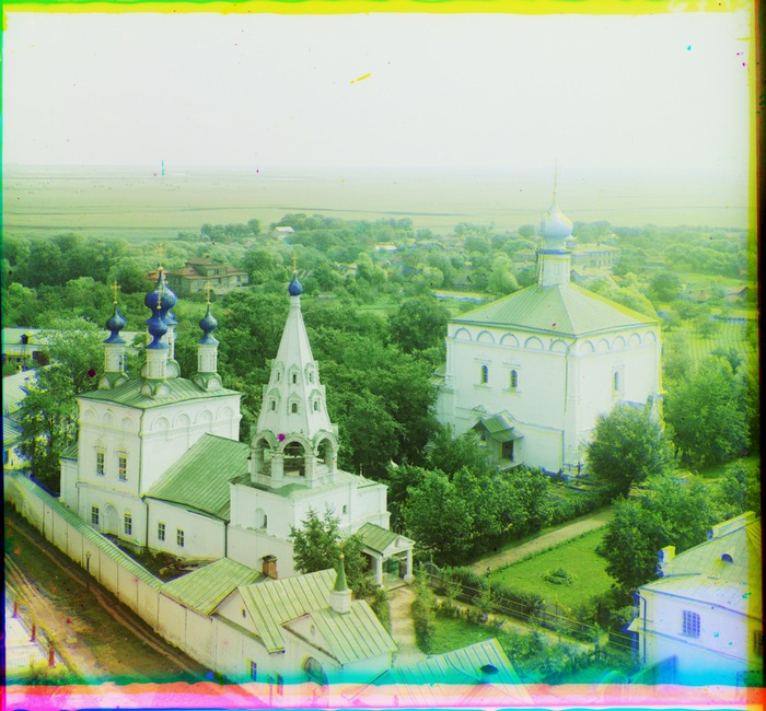 Рязань. Спасский монастырь с северо-запада
