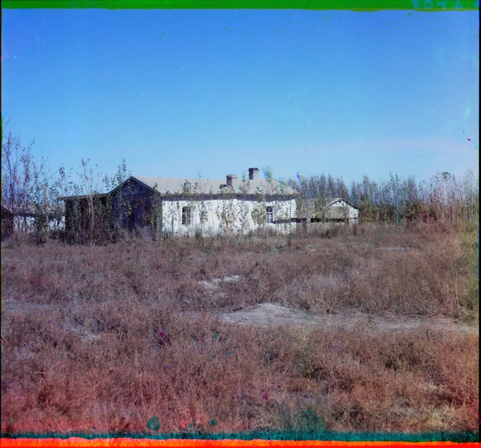 Переселенческий хутор в Спасском поселке
