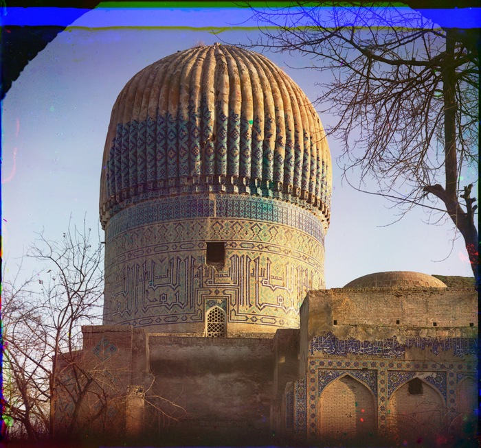 Купол мечети [ошибка в авторском описании, на самом деле мавзолея] Гур-Эмир с восточной стороны